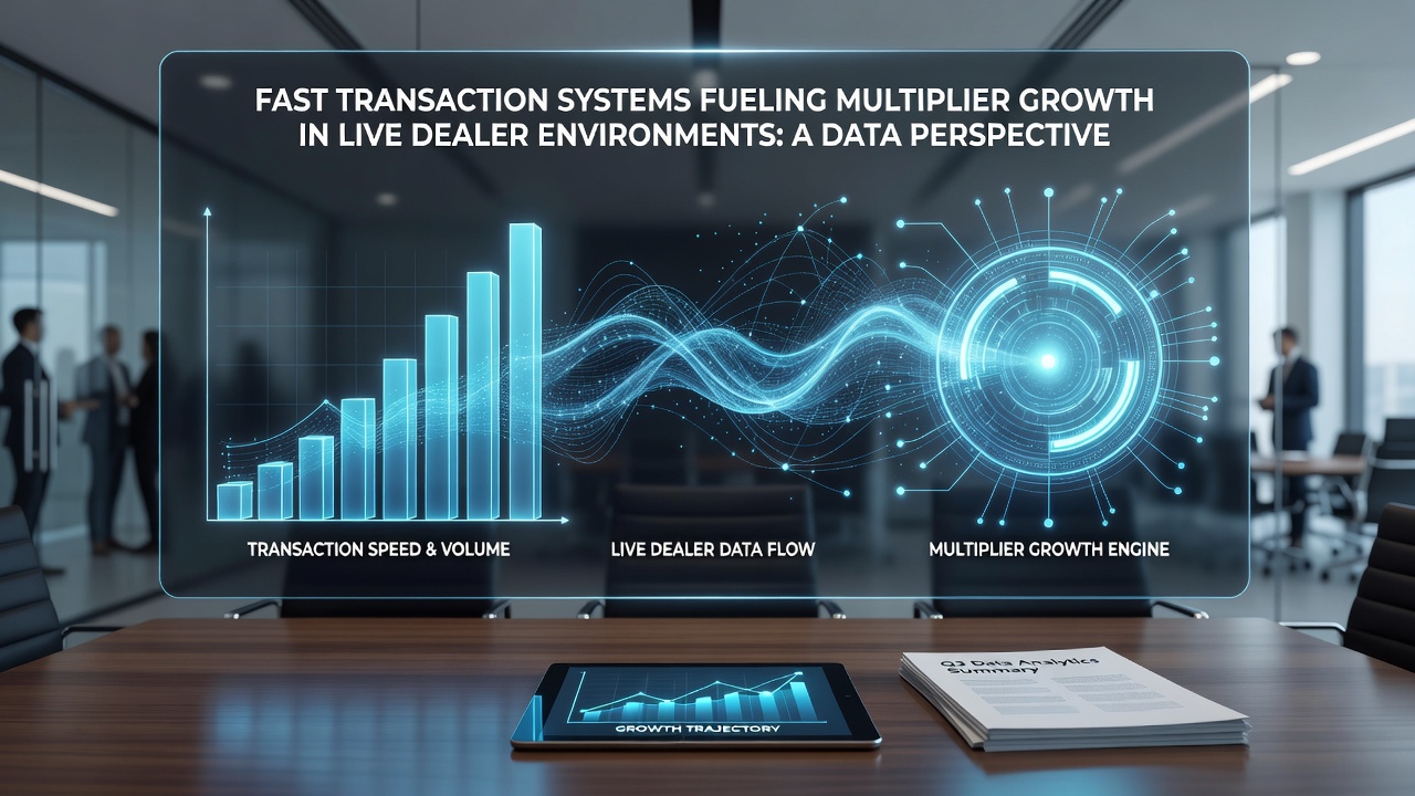 Datenvisualisierung von Multiplikator-Trends in Live-Dealer-Umgebungen